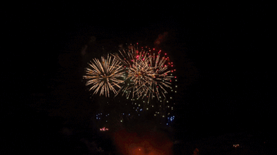 Gif animé feux d'artifices 120